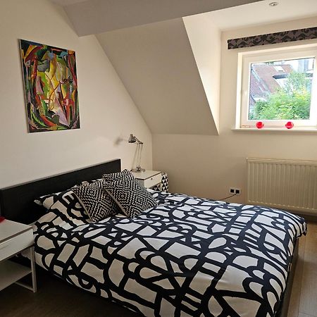 Ferienwohnung Modern duplex with garden Brüssel Exterior foto